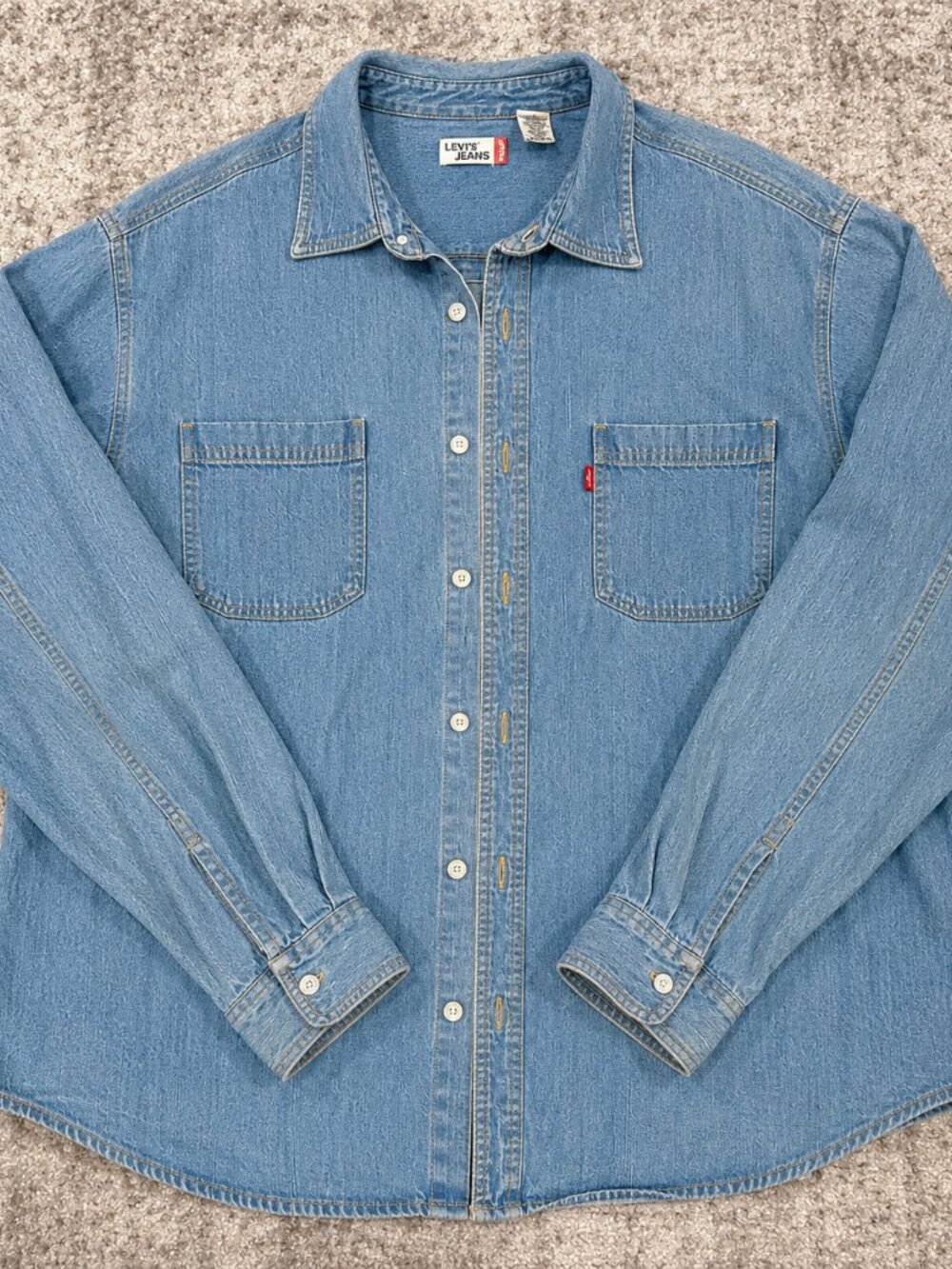 Vintage Levi’s Baby Blue Denim Jean Jacket